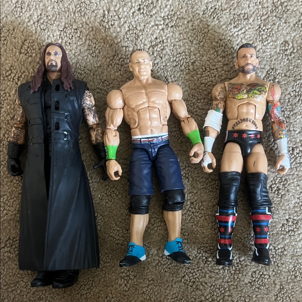WWE Wrestling Action Figures Set